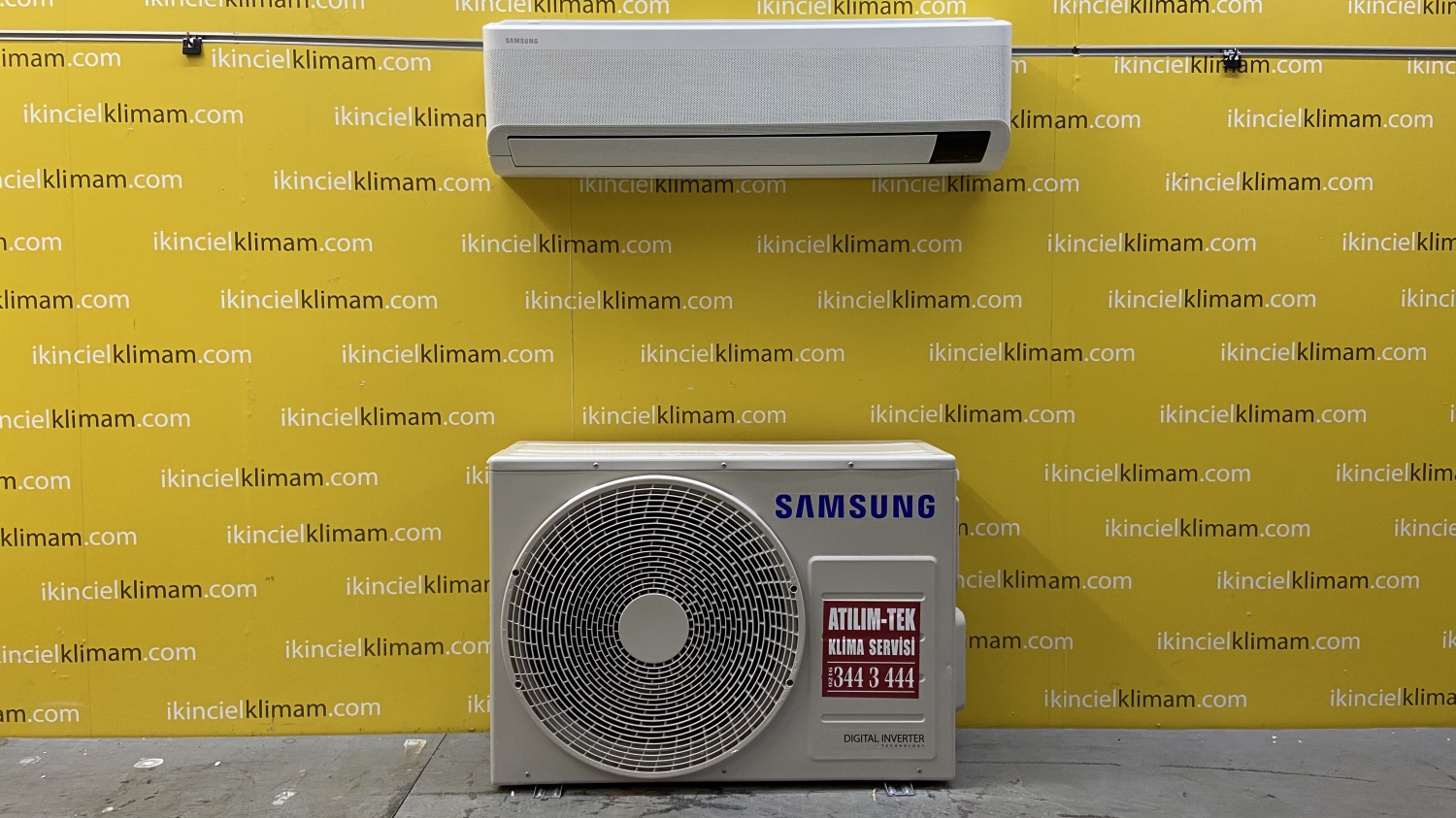 ikincielklimam.com | Samsung  AR12RSFSCWK/SK Duvar Tipi Klima İnverter 12000